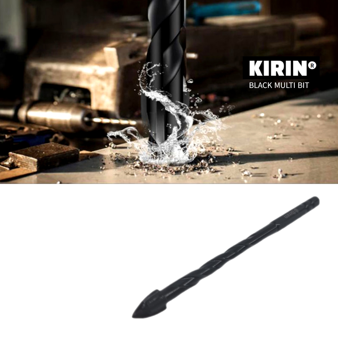 TWIST 임팩드릴 4날타입 KIRIN 최고급 블랙코팅 만능 드릴비트 8MM [1개가격]